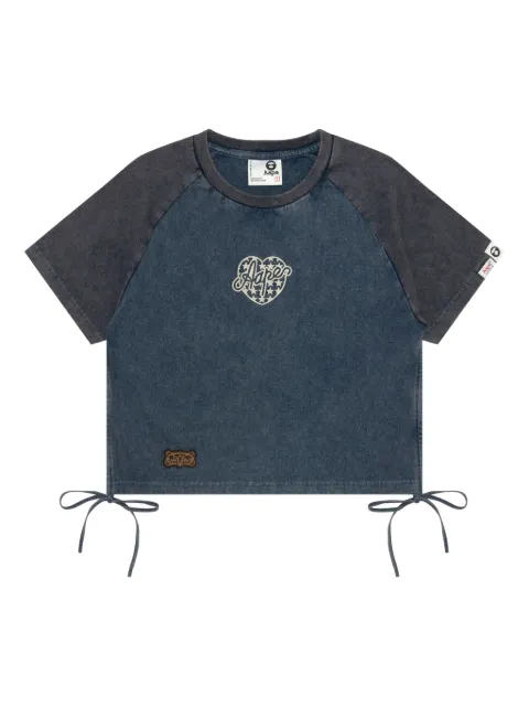 AAPE BY *A BATHING APE® logo-print T-shirt