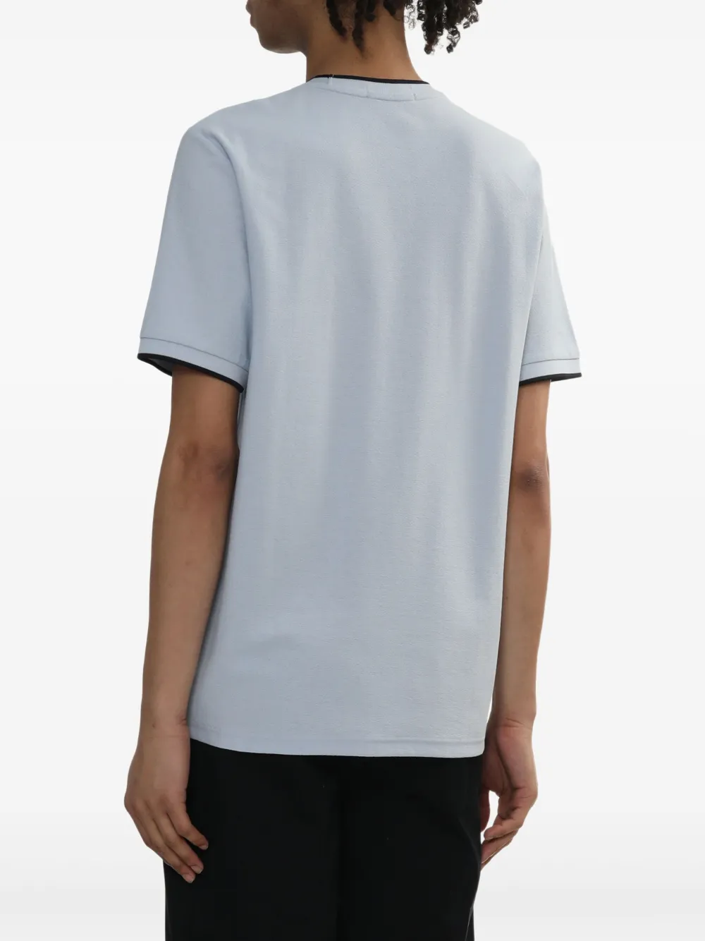 Fred Perry Katoenen T-shirt Blauw