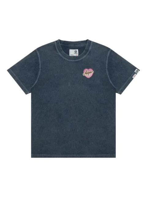 AAPE BY *A BATHING APE® playera con parche del logo