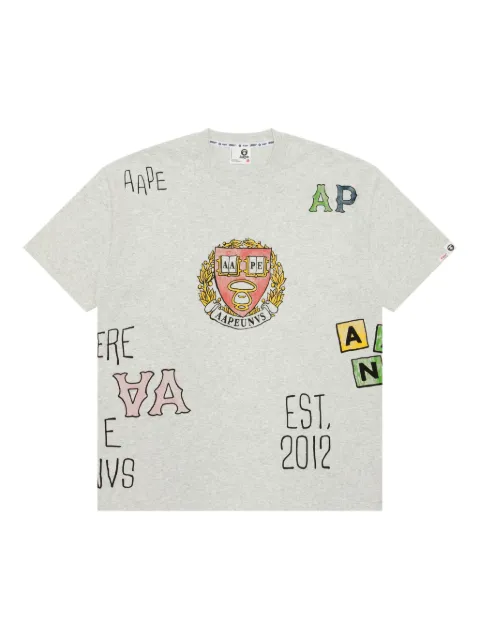 AAPE BY *A BATHING APE® playera de algodón