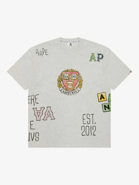 AAPE BY *A BATHING APE® playera de algodón