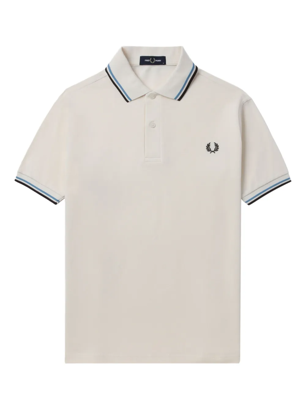 Fred Perry cotton polo shirt | Neutrals | Image 1