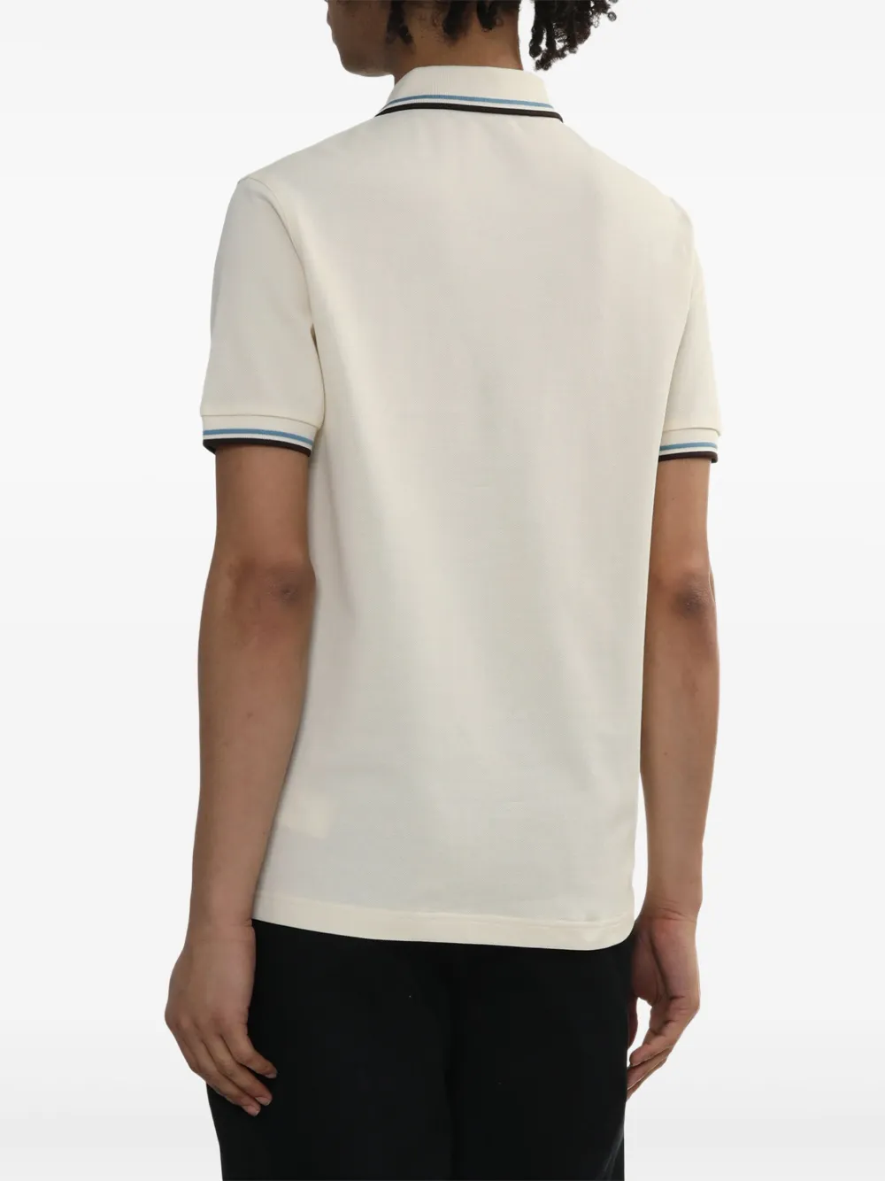 Fred Perry Katoenen poloshirt Beige