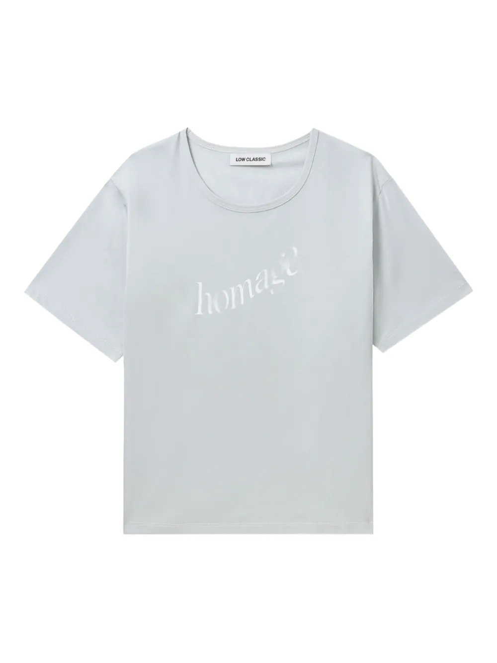 Low Classic "Homage" printed T-shirt | Blue | Image 1
