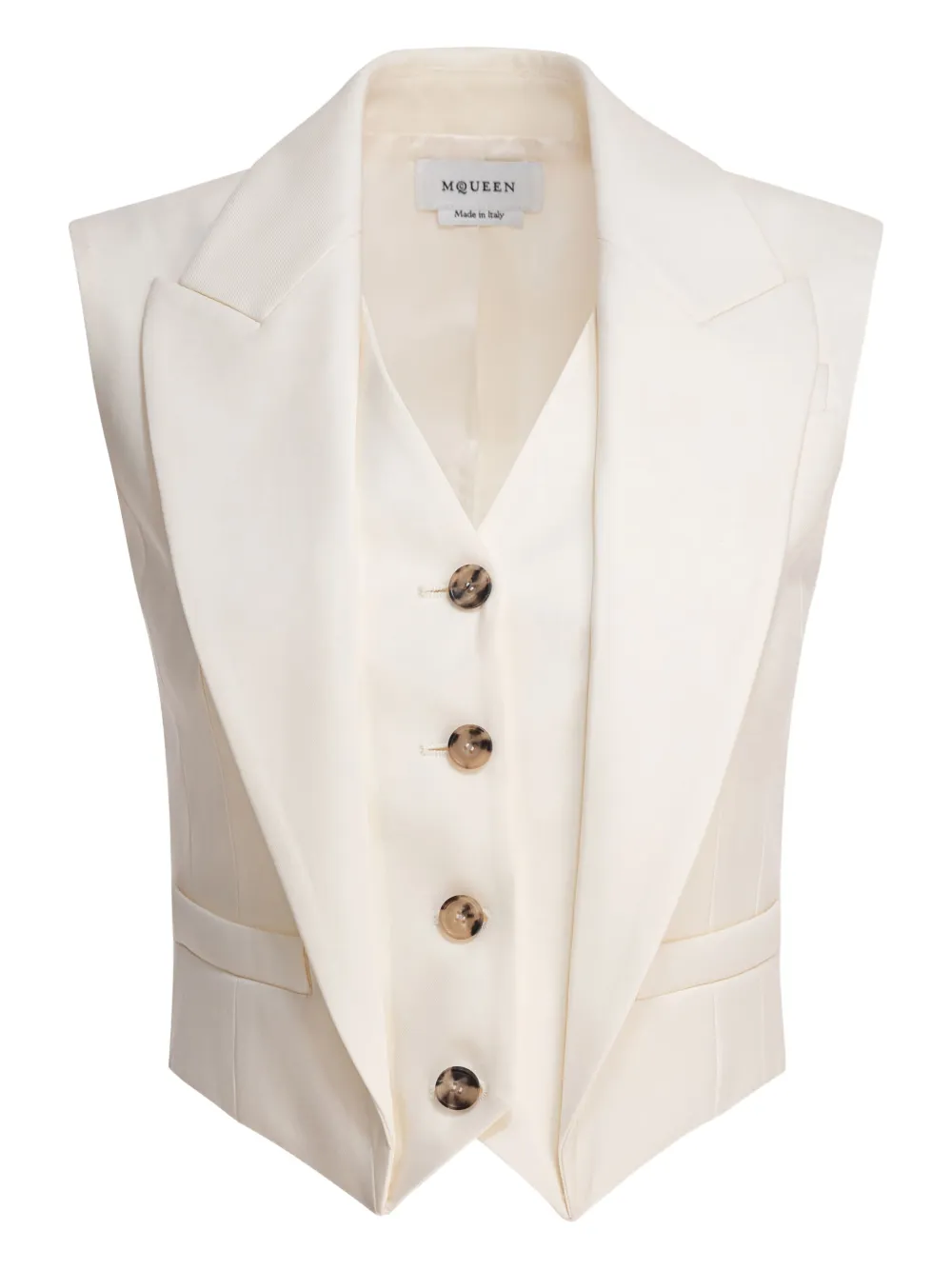 single-breasted waistcoat