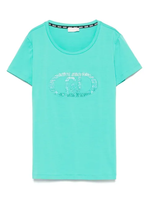 LIU JO crystal-embellished T-shirt 