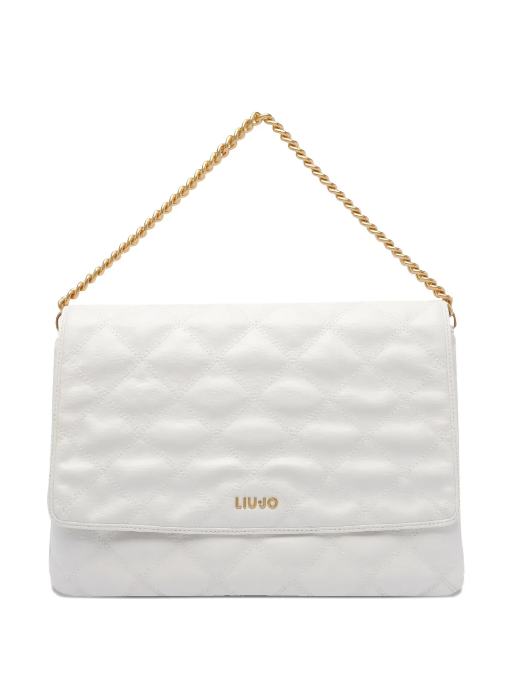 Liu •jo Quilted Tote Bag In White