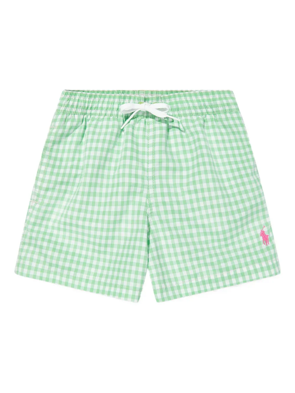 POLO RALPH LAUREN KIDS Shorts met gingham ruit Groen