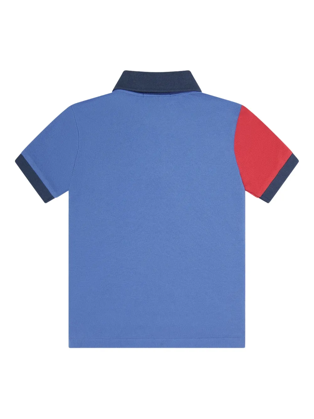 POLO RALPH LAUREN KIDS Poloshirt met colourblocking Blauw
