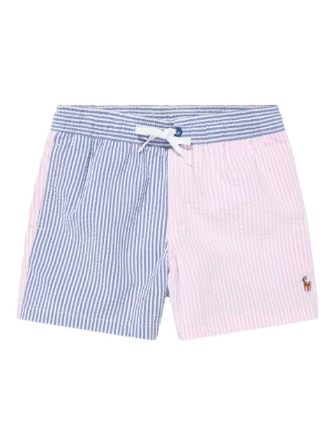 POLO RALPH LAUREN KIDS striped swim shorts