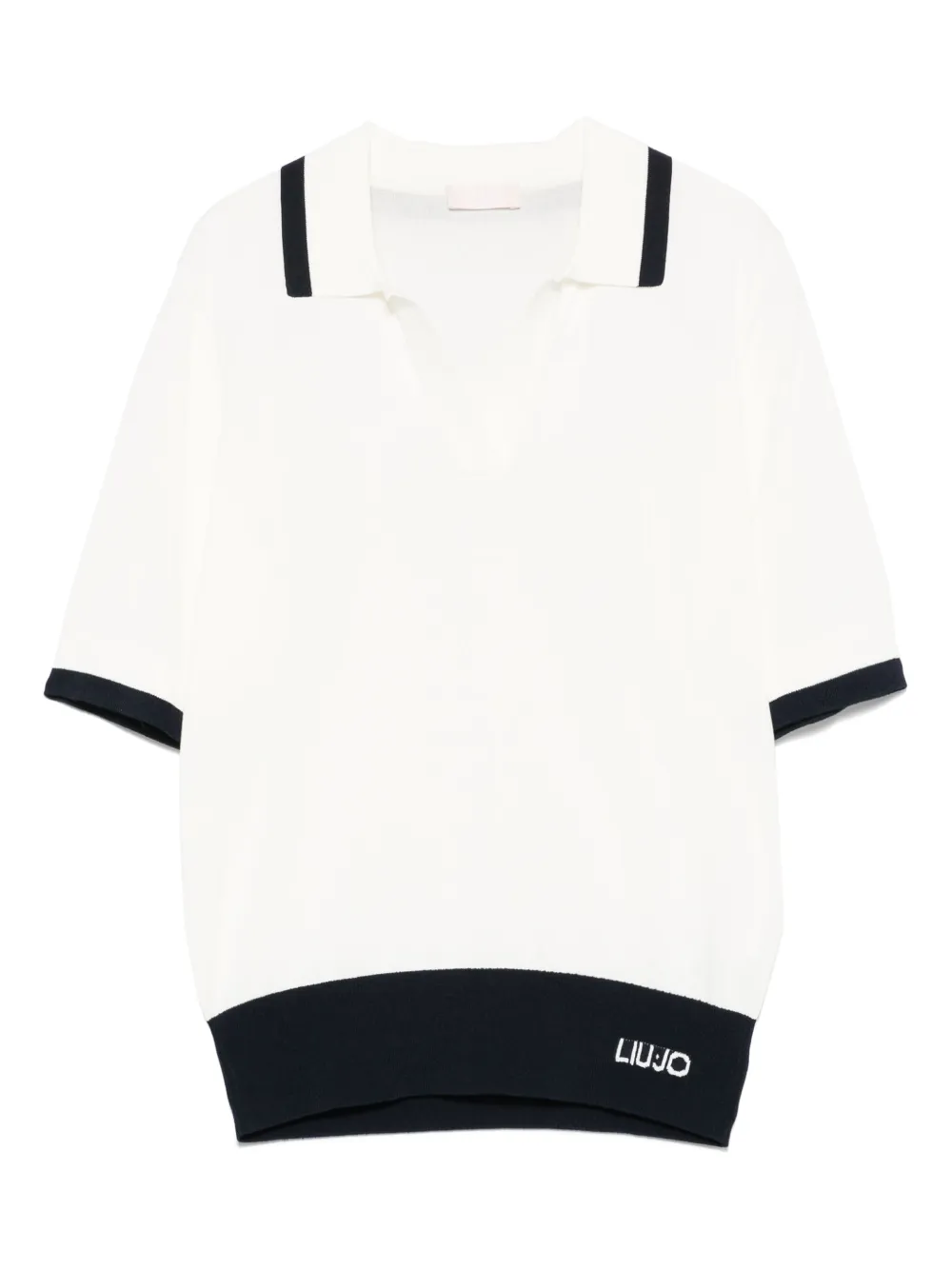 LIU JO logo-embroidered T-shirt | White | Image 1