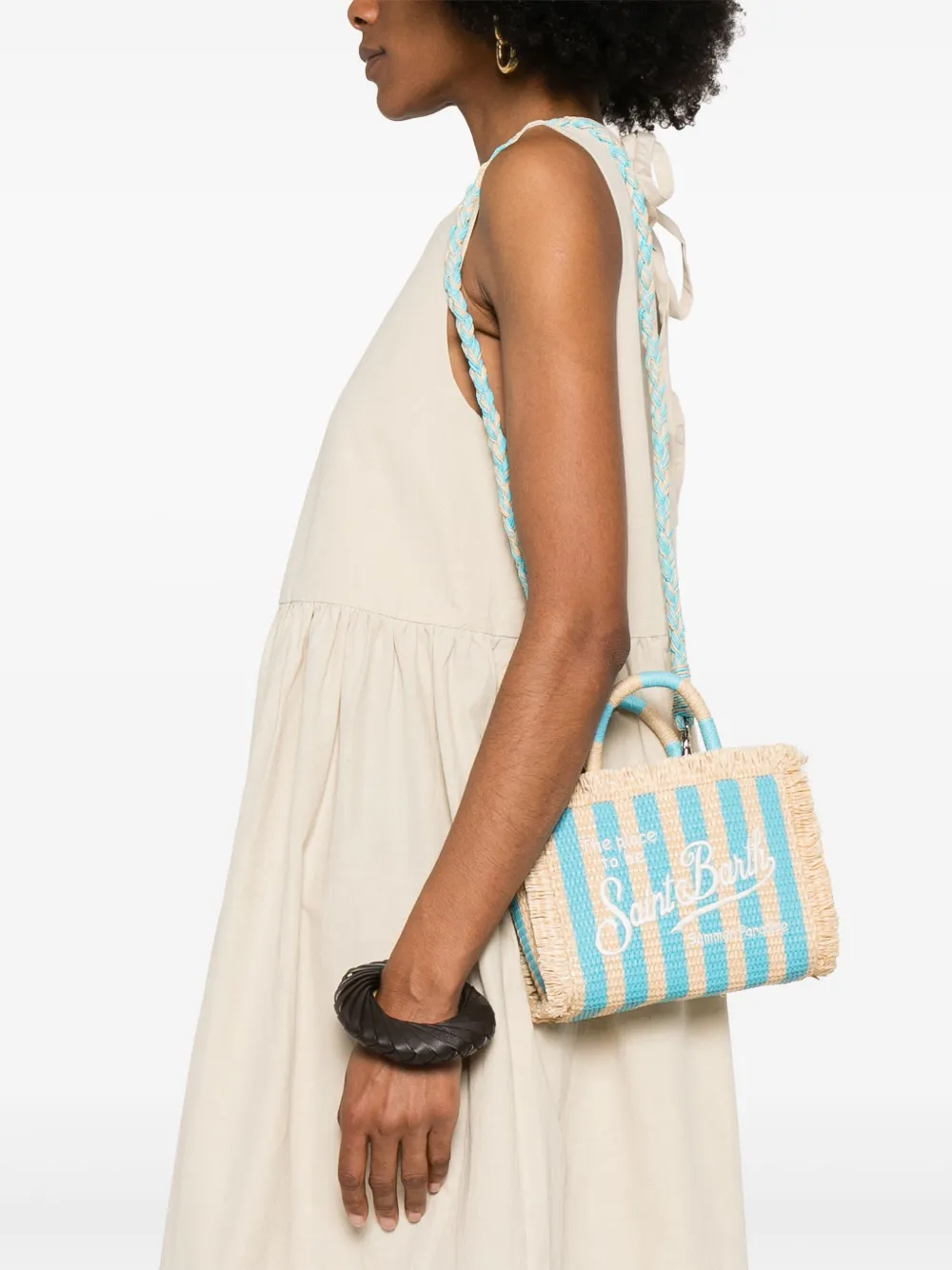 MC2 Saint Barth Kleine Vanity shopper - Beige