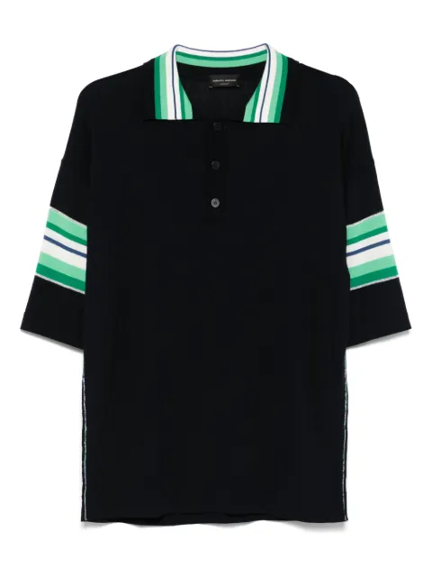 Roberto Collina fine-knit polo shirt