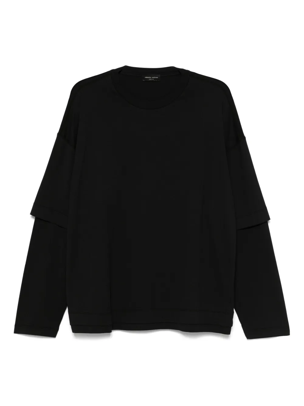 Roberto Collina playera de algodón | negro | Image 1