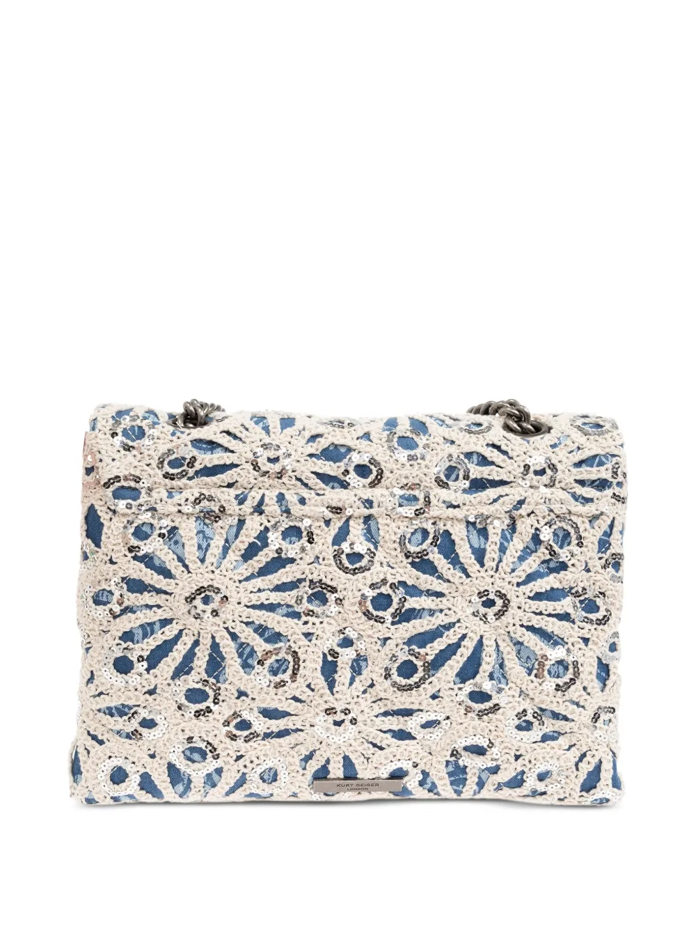 Kurt Geiger London Kensington grote schoudertas Blauw