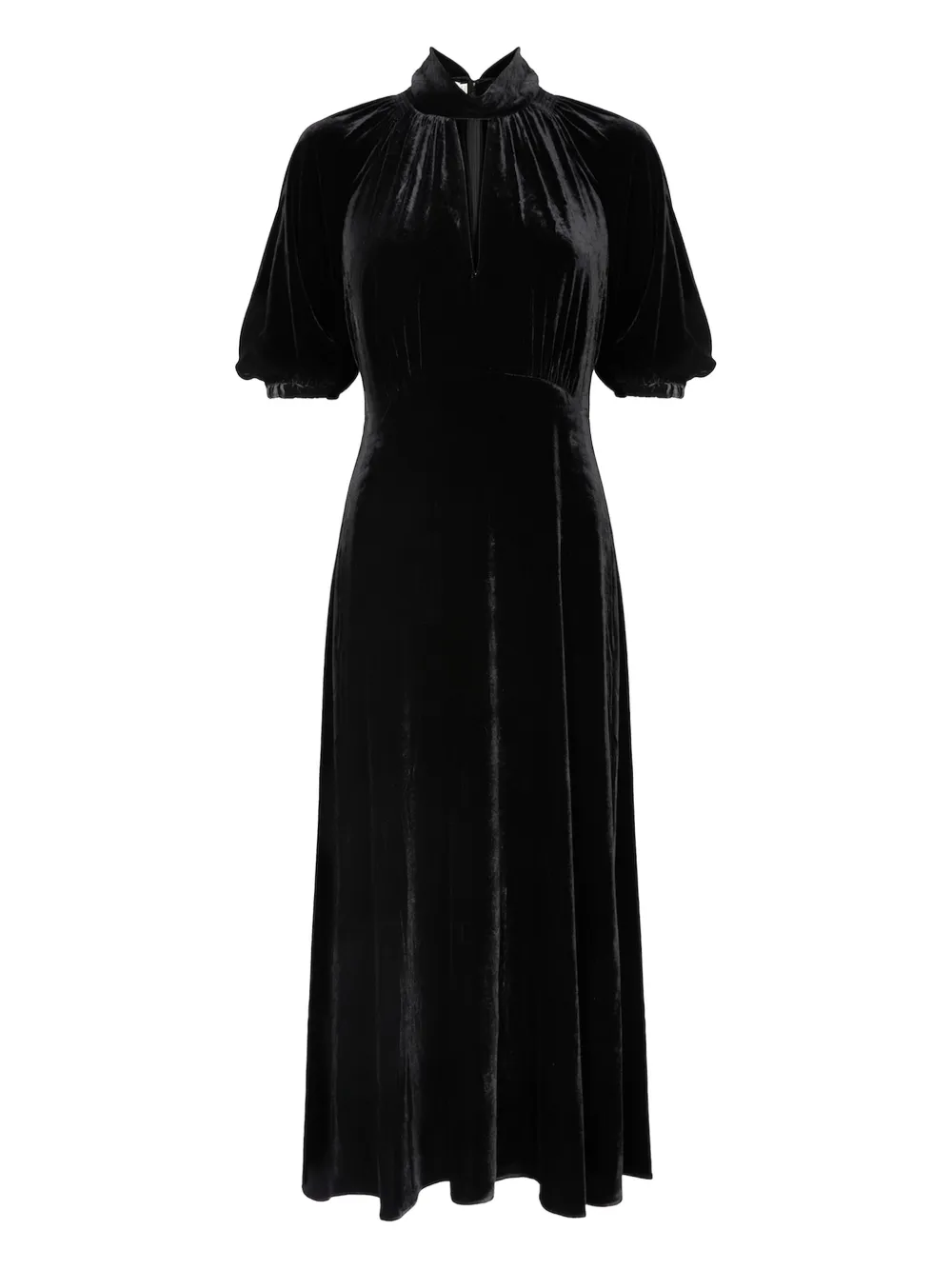 Eliana velvet midi dress
