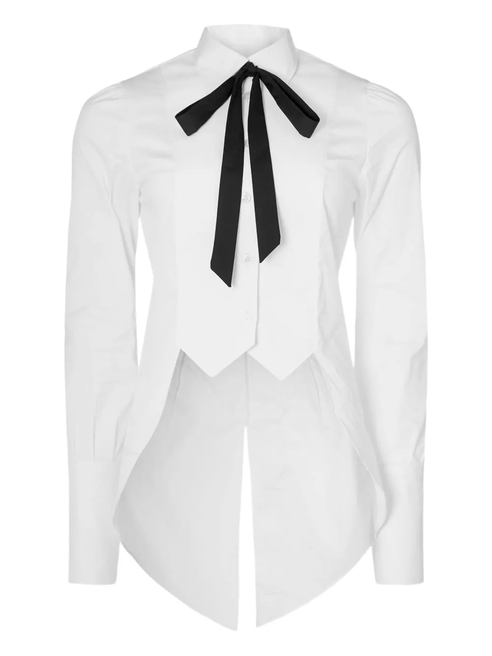 June tuxedo-inspired shirt