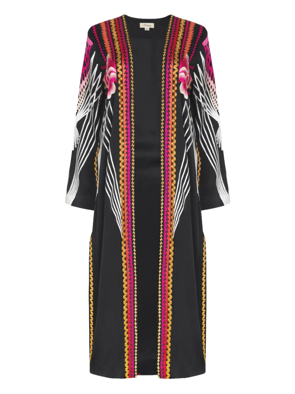 Temperley London Romina エンブロイダリーコート - ブラック Temperley London Romina エンブロイダリーコート - ブラック