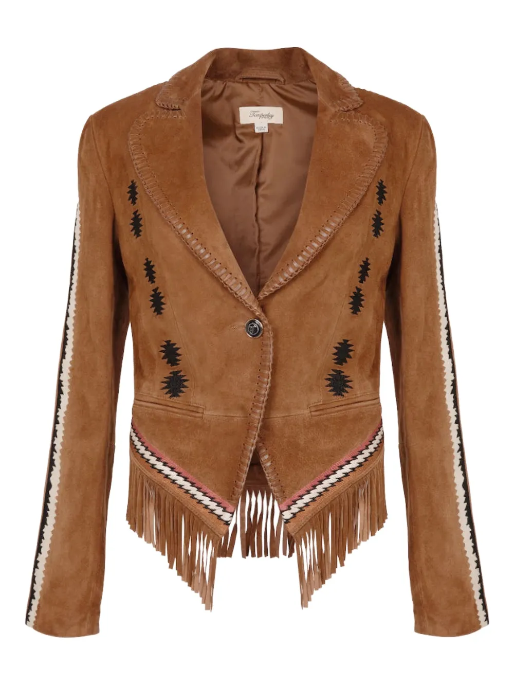 Zola fringe-detail embellished jacket