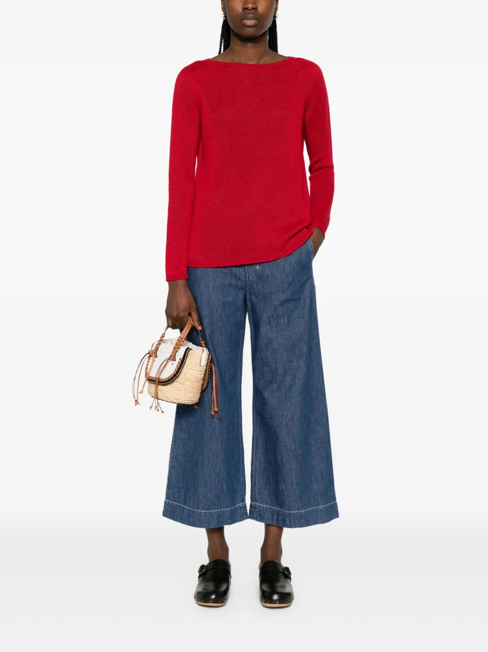 Shop 's Max Mara Giolino Sweater In Red