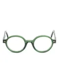 Ahlem round-frame glasses - Green