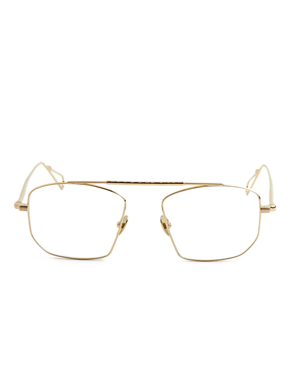 Ahlem lunettes de vue à monture carrée | or | Image 1