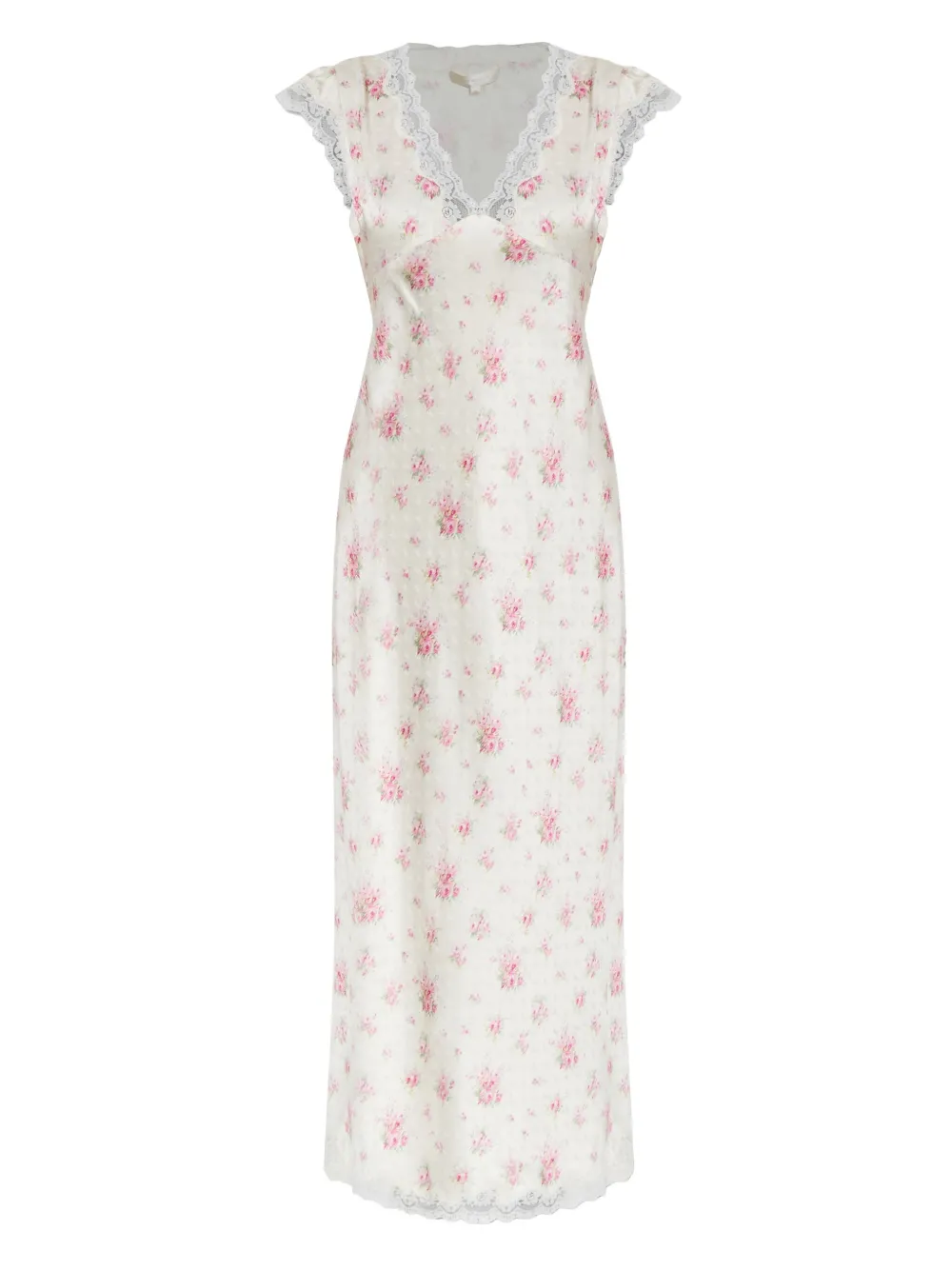 LoveShackFancy Theodore maxi dress | White | Image 1