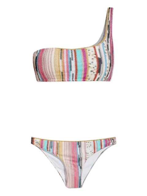 Missoni 스트라이프 비키니 세트