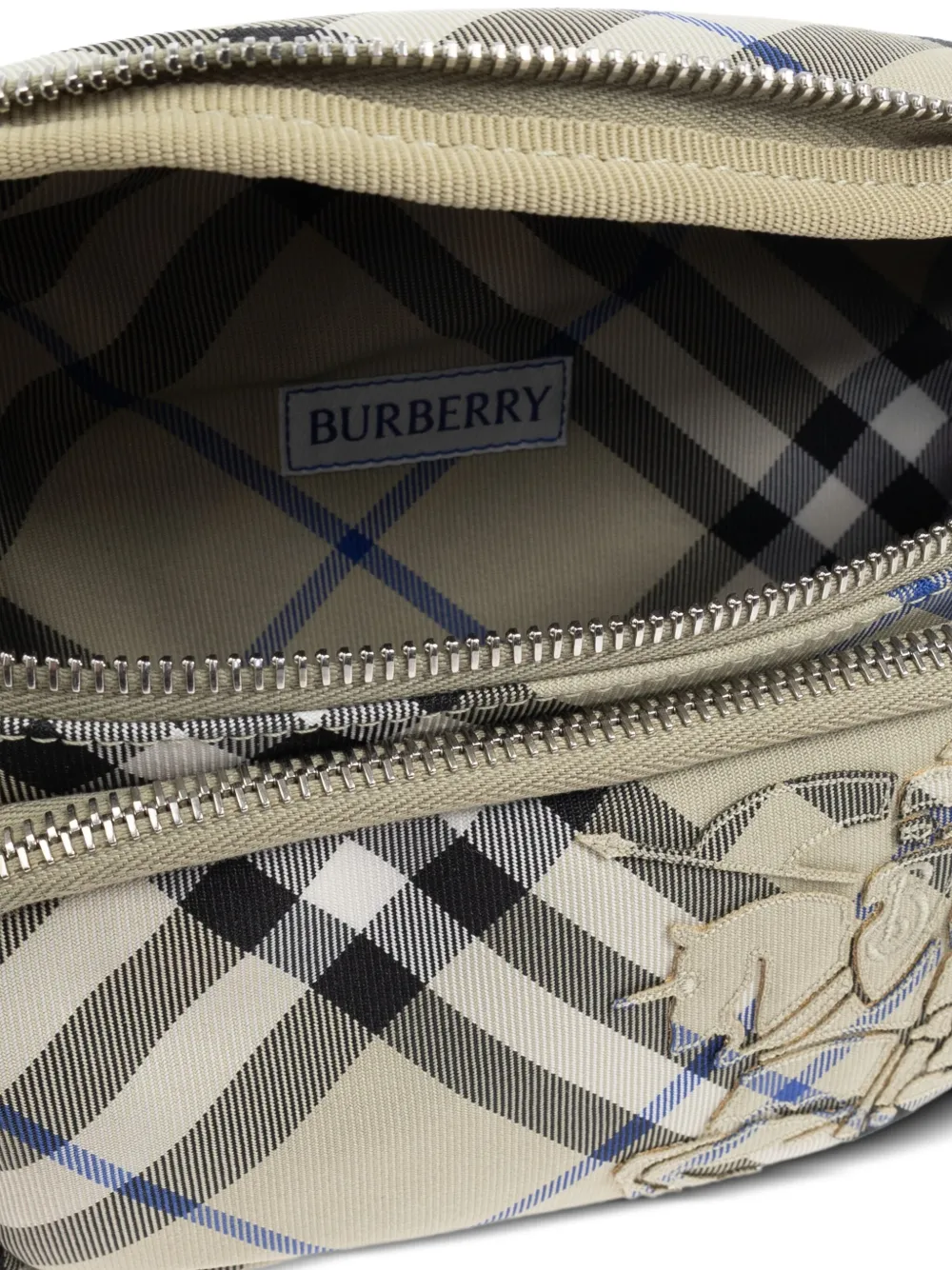 Burberry Geruite crossbodytas Beige