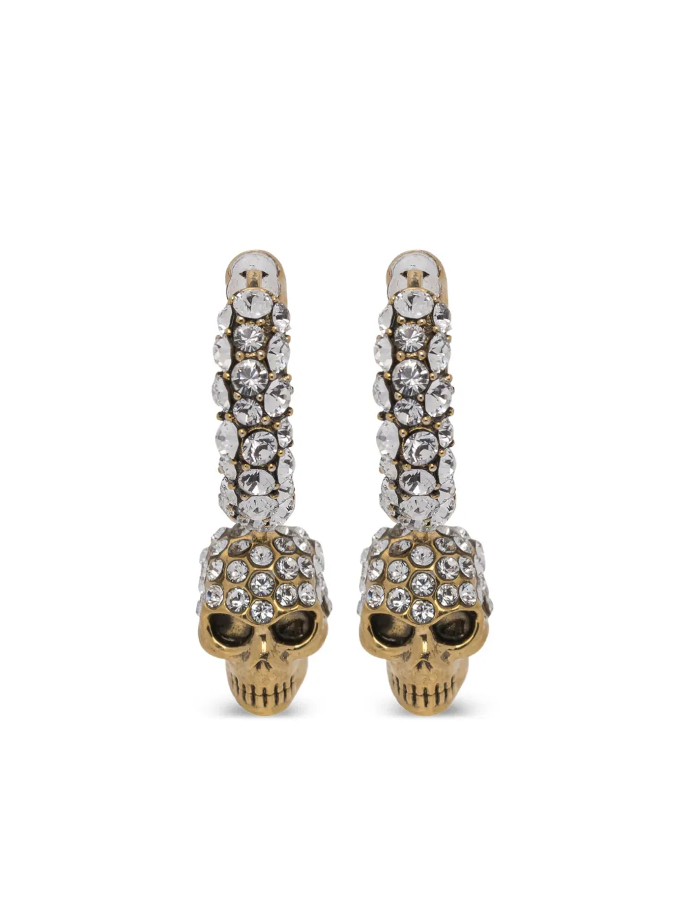 Alexander McQueen Skull earrings | Gold | Image 1