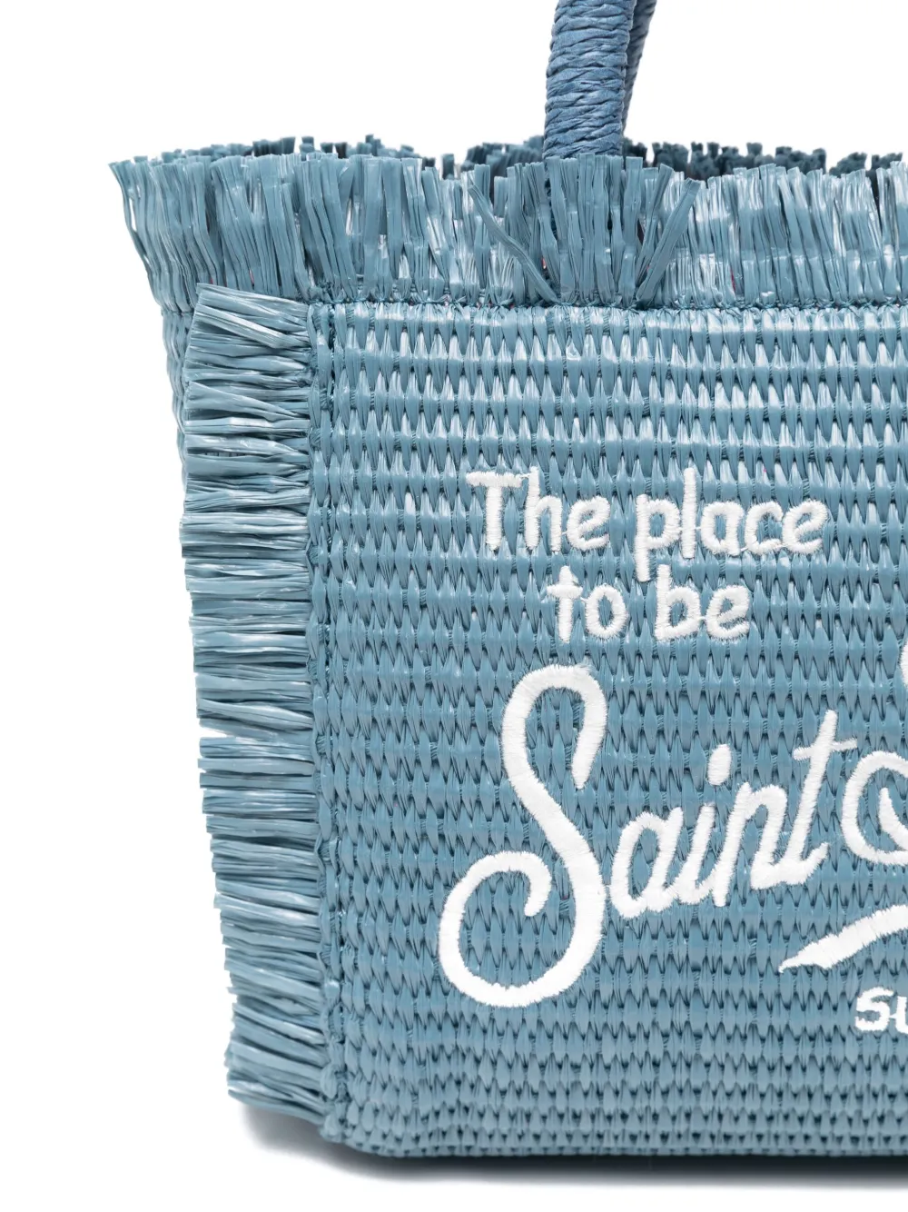 MC2 Saint Barth Kleine Vanity shopper Blauw