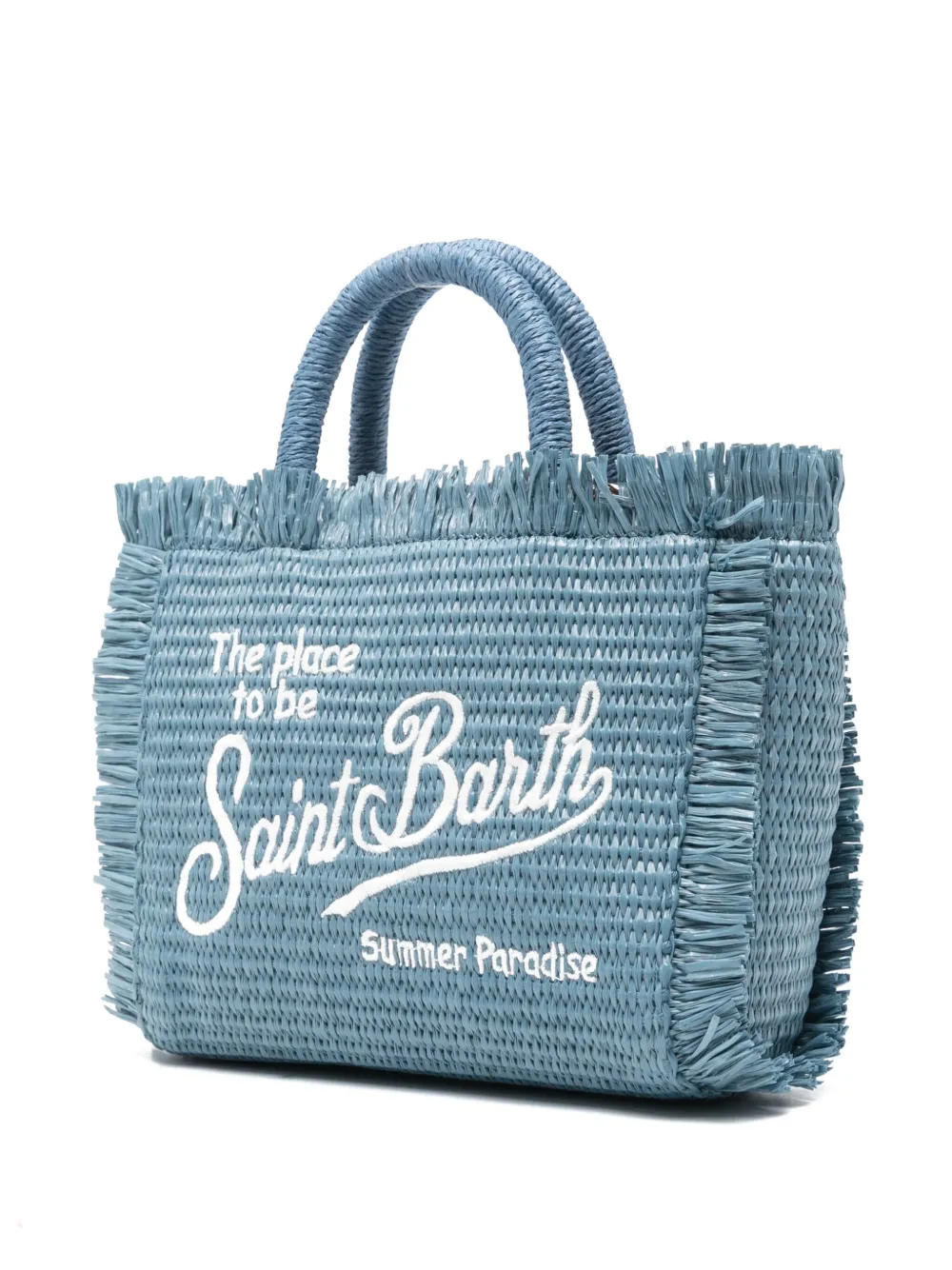 MC2 Saint Barth Kleine Vanity shopper Blauw