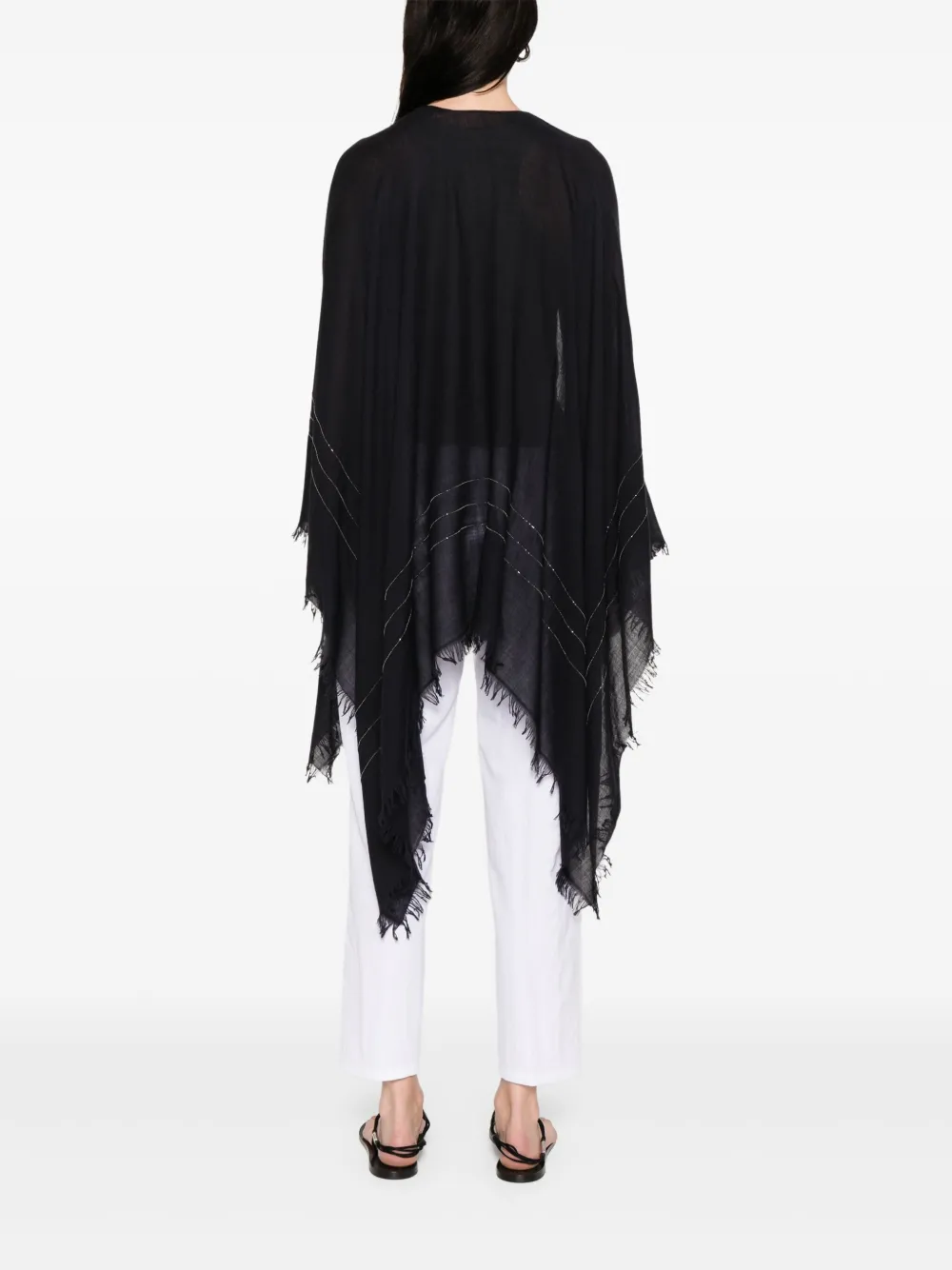 Fabiana Filippi Wollen jack Blauw