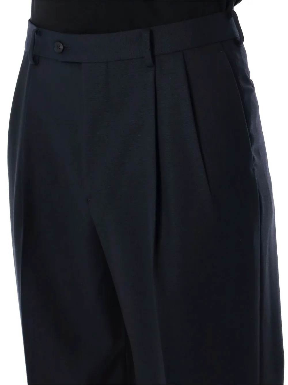 Auralee Geplooide pantalon Blauw