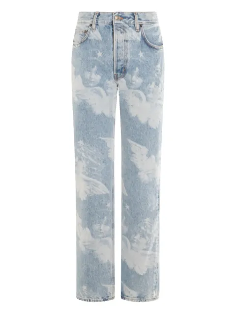 Fiorucci cotton straight jeans