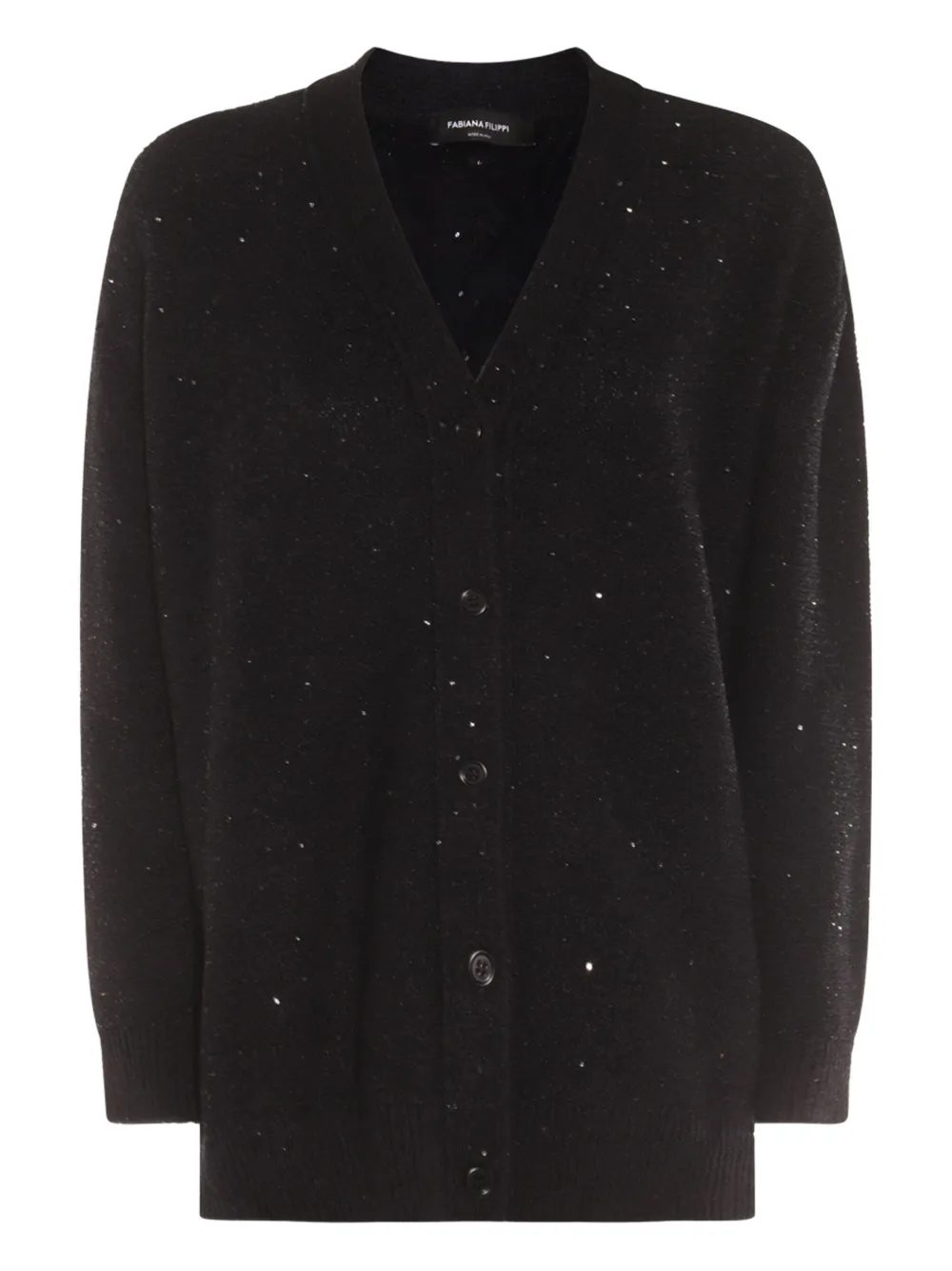 Fabiana Filippi Vest met pailletten Blauw