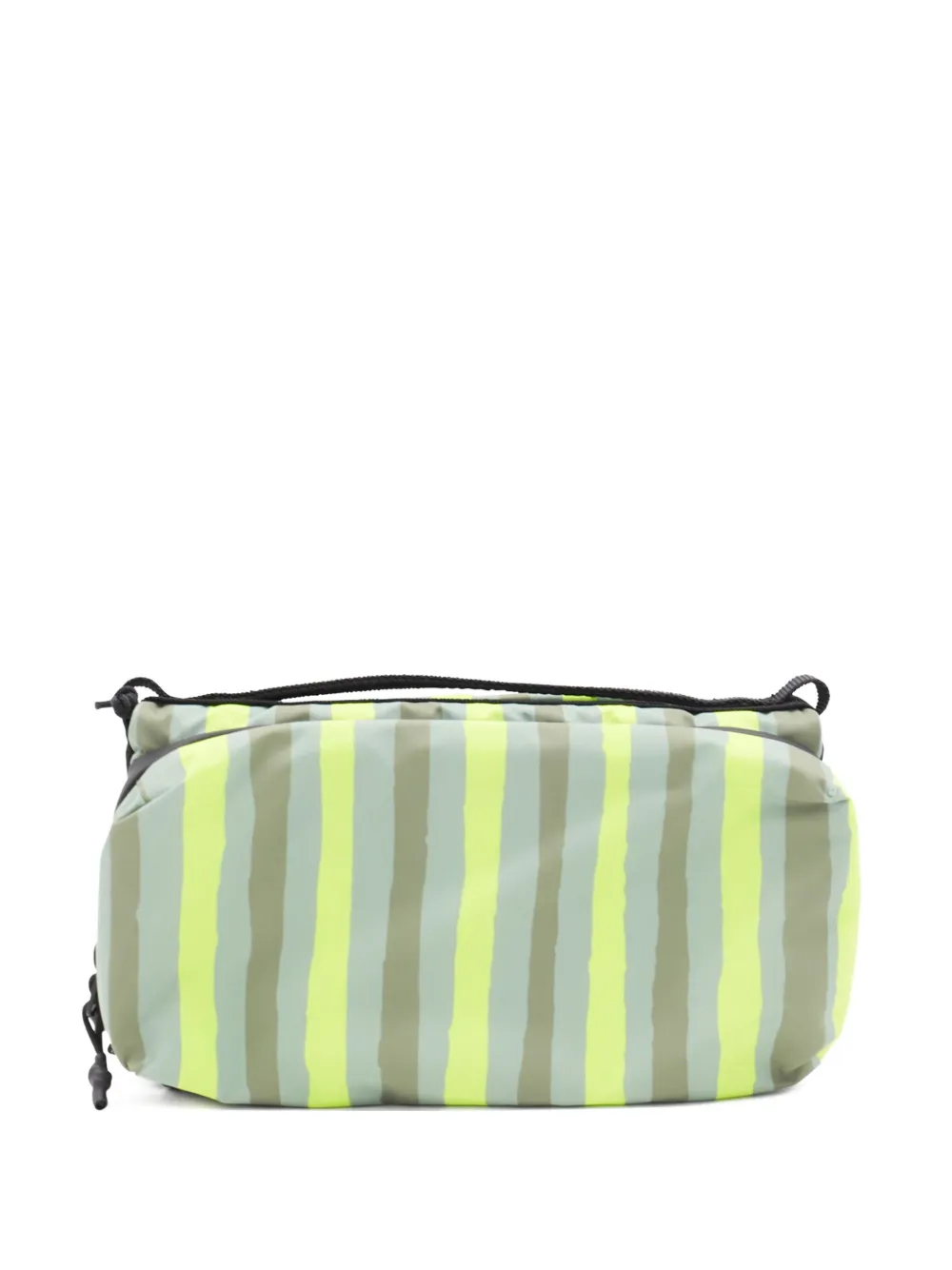 MAISON KITSUNÉ STRIPED SHOULDER BAG