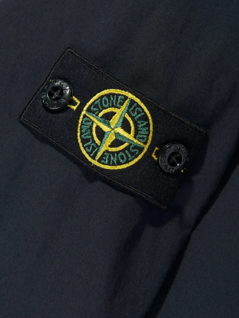 Stone Island Junior Katoenen jack Blauw