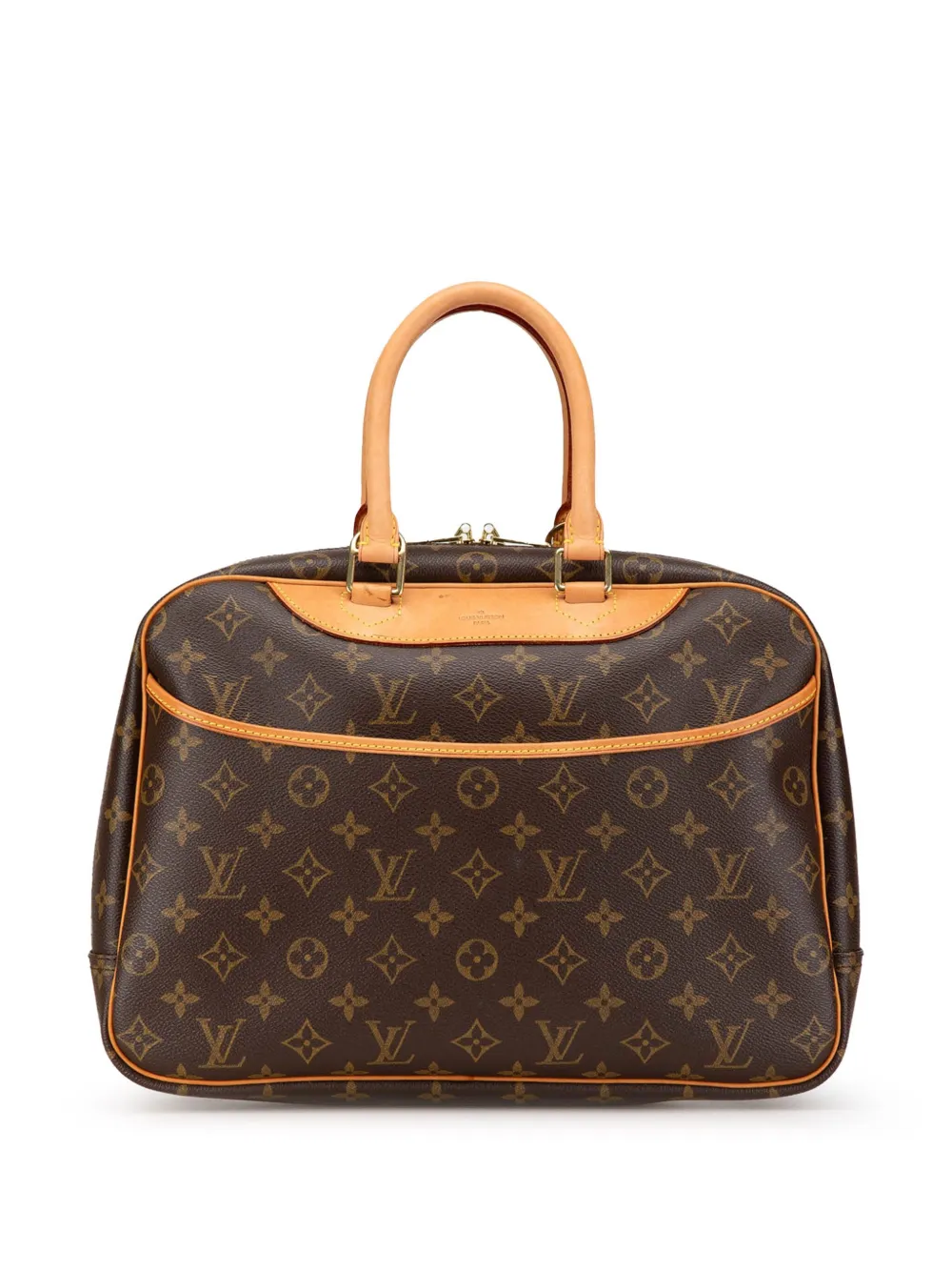 Louis Vuitton Pre-Owned 2003 モノグラム ドーヴィル ハンドバッグ - ブラウン Louis Vuitton Pre-Owned 2003 モノグラム ドーヴィル ハンドバッグ - ブラウン