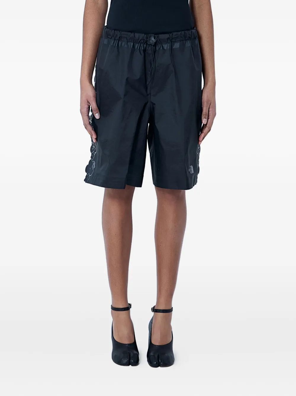 The North Face x Cecilie Bahnsen Ellie Mountain floral-embellished shorts Zwart