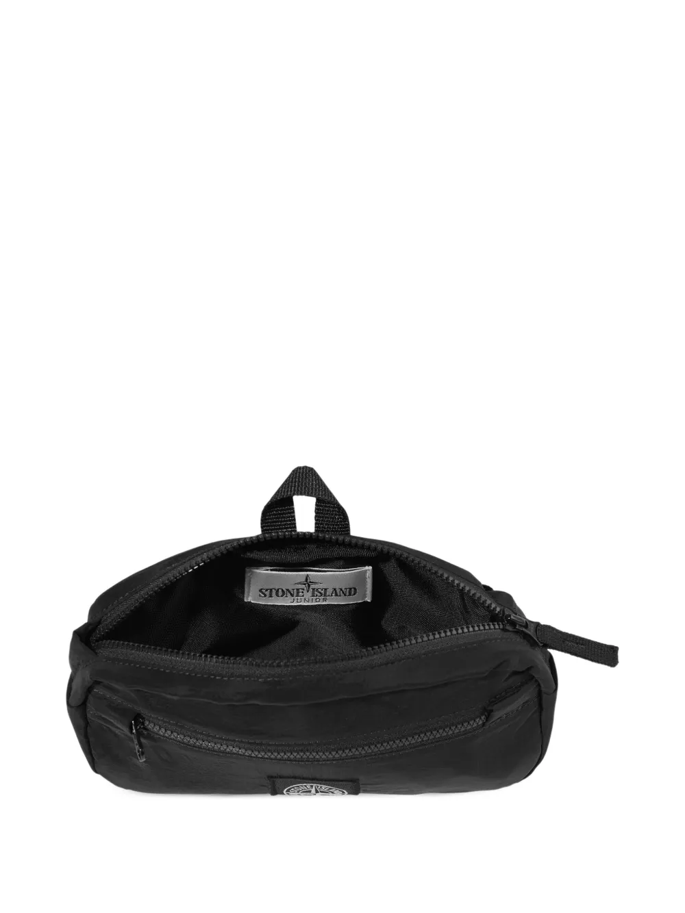 Stone Island Junior Heuptas met logopatch Zwart