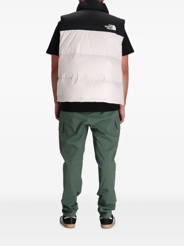 The North Face logo-print Gilet White FARFETCH IN