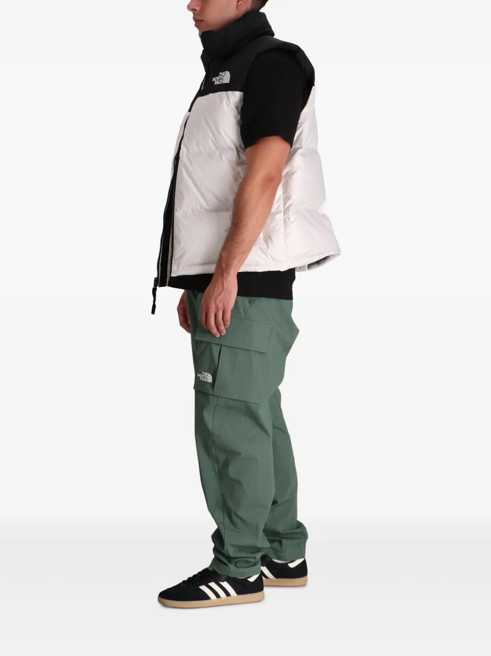 The North Face Gilet met logoprint Wit