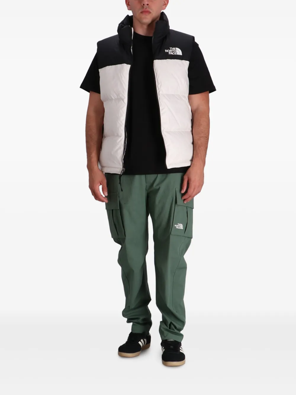 The North Face Gilet met logoprint Wit