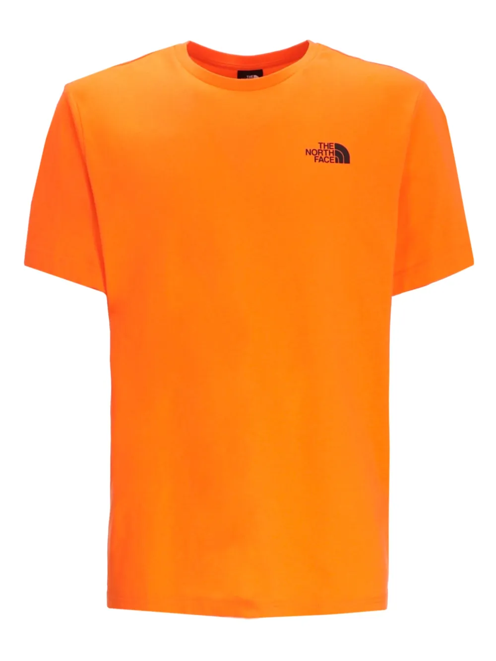 The North Face logo-print T-shirt | Orange | Image 1
