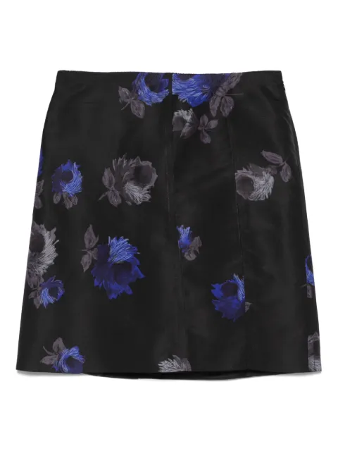Prada Pre-Owned falda corta con estampado floral 1990