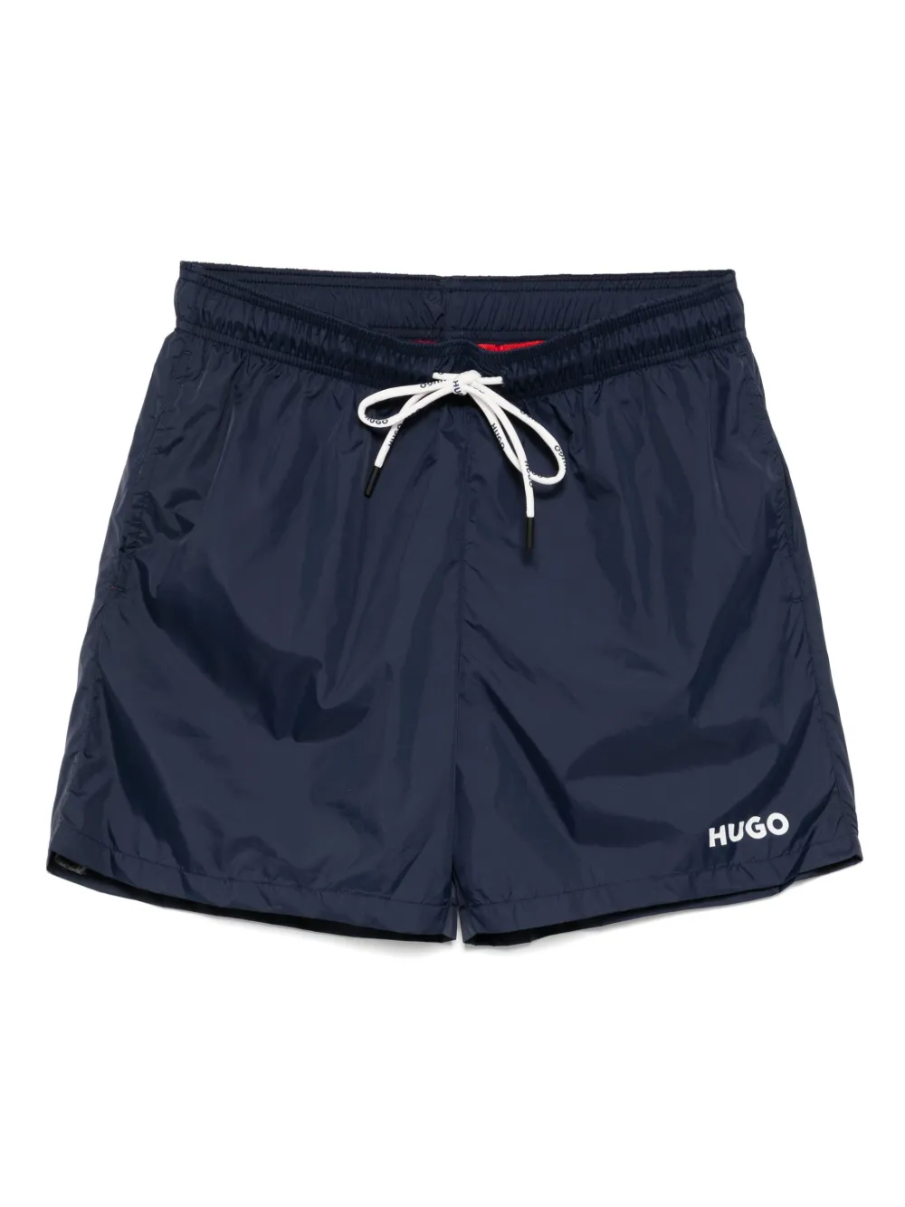 HUGO logo swim shorts | Blue | Image 1