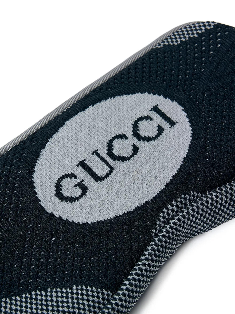Gucci Hoesje met logo-jacquard Zwart
