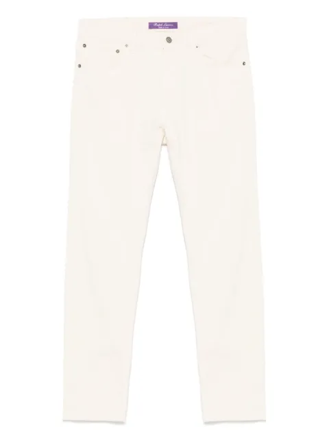Ralph Lauren Purple Label logo-patch jeans