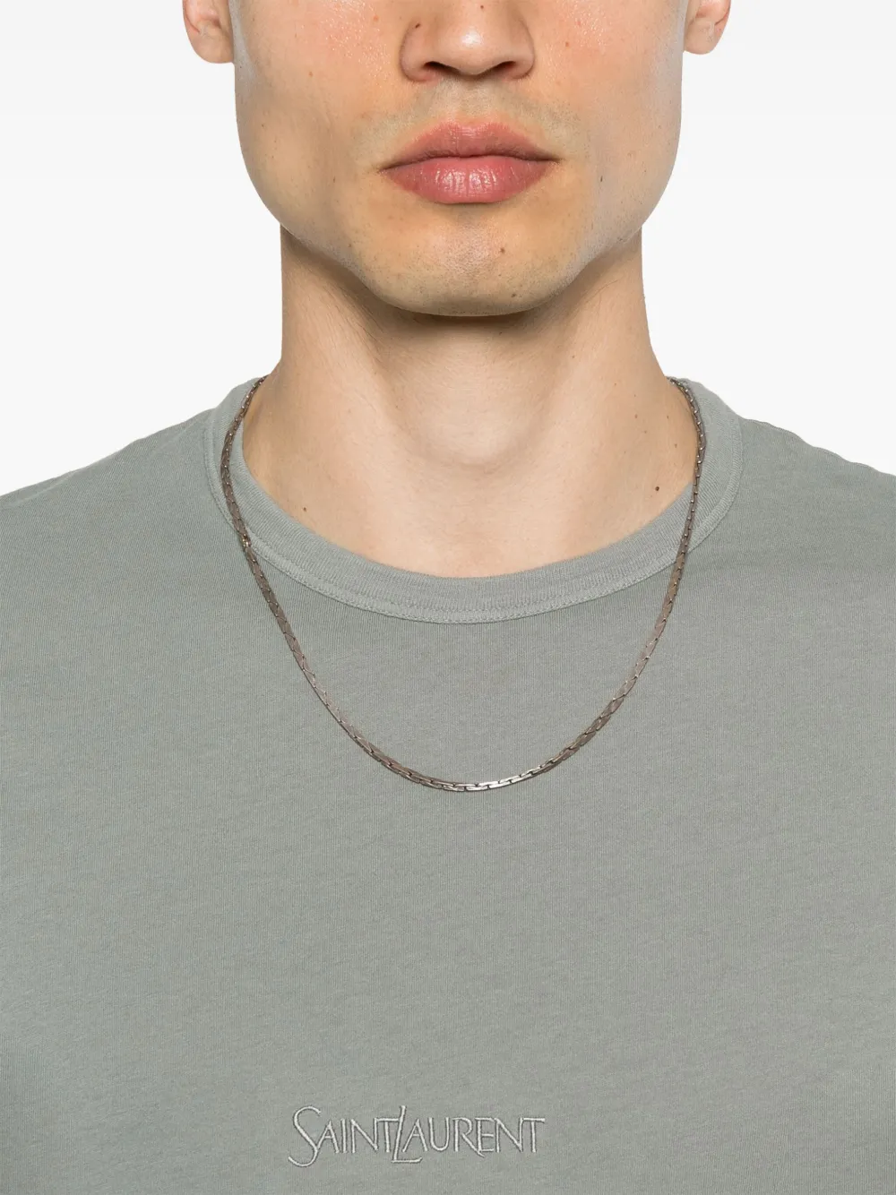 Saint Laurent T-shirt Grijs
